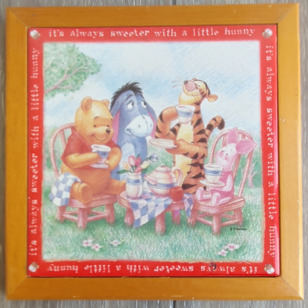 Vintage Disney Winnie the Pooh Wall Hanging